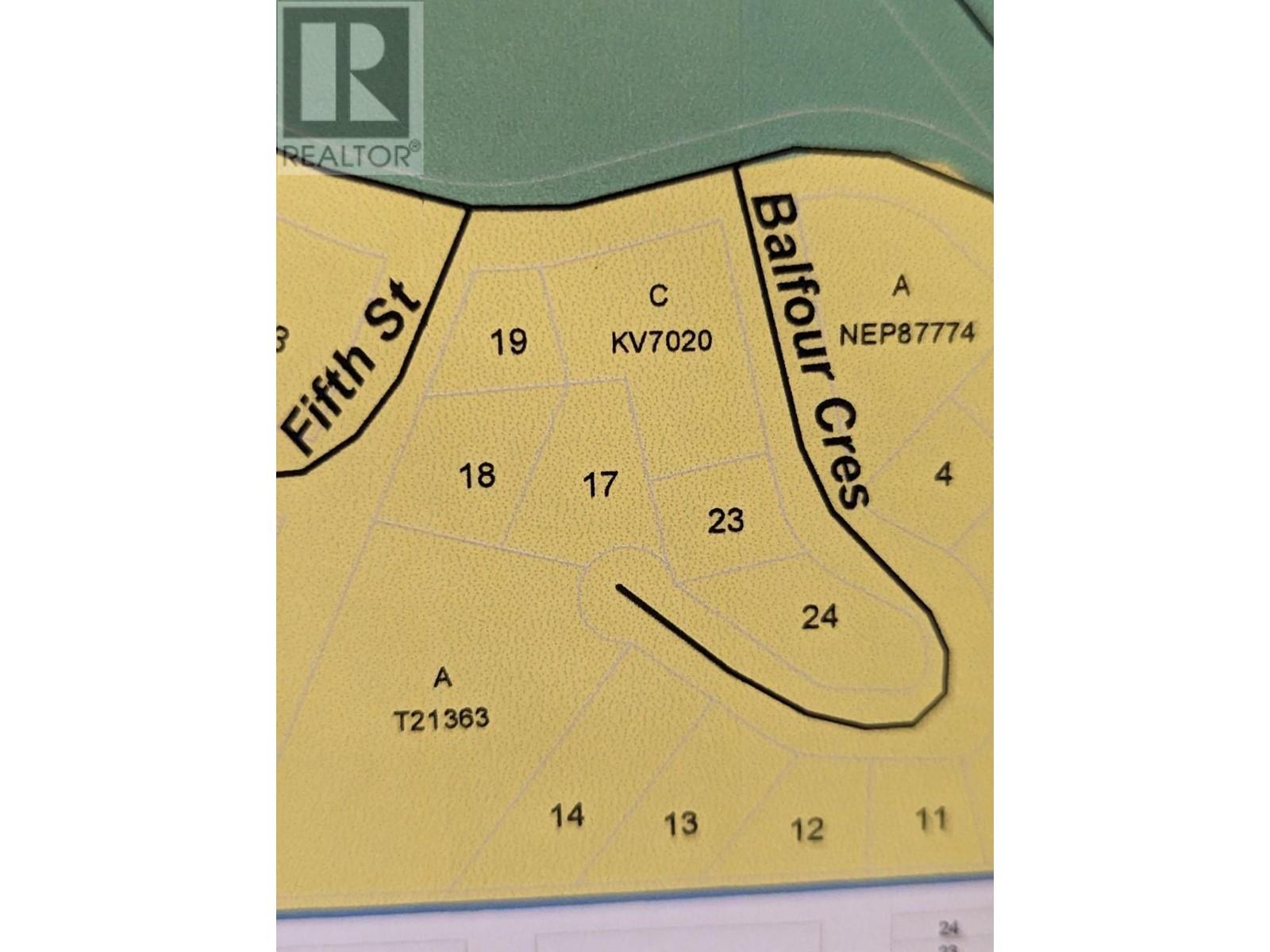 Lot 17 BALFOUR Crescent, kaslo, British Columbia
